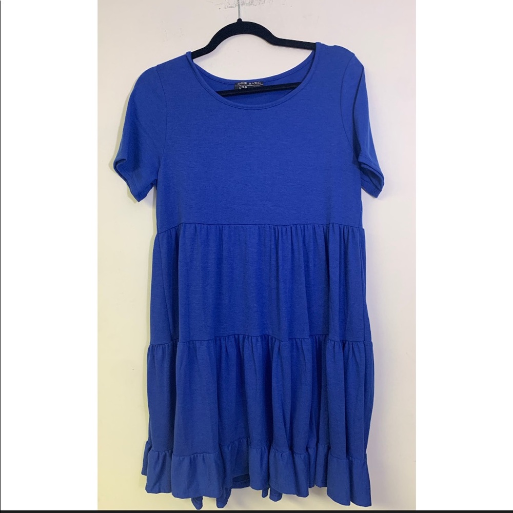 Royal Blue Large Tunic Top